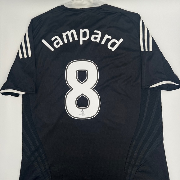 Lampard #8 Chelsea FC 2008/2009 Away ORIGINAL Adidas Rare Soccer